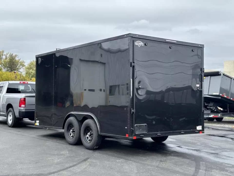New 2026 Diamond Cargo 8.5' x 16' TA V-Nose Enclosed Trailer / 5 Year Warranty