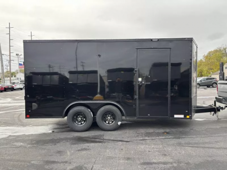 New 2026 Diamond Cargo 8.5' x 16' TA V-Nose Enclosed Trailer / 5 Year Warranty