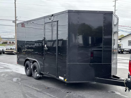 New 2026 Diamond Cargo 8.5' x 16' TA V-Nose Enclosed Trailer / 5 Year Warranty