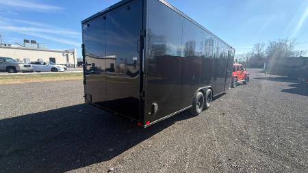 New 2026 Diamond Cargo 8.5' X 24' TA V-Nosed Enclosed Trailer/ 5 Year Warranty