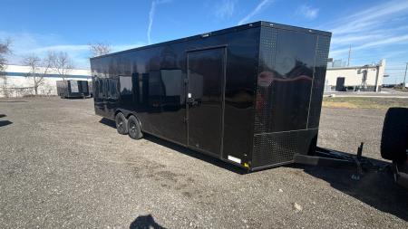 New 2026 Diamond Cargo 8.5' X 24' TA V-Nosed Enclosed Trailer/ 5 Year Warranty