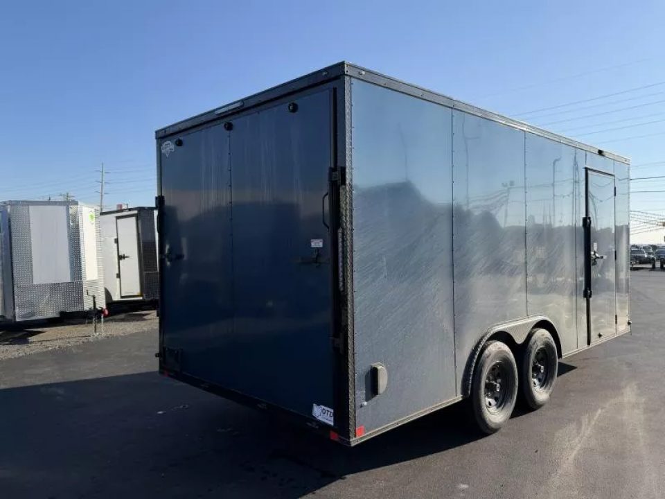 New 2026 Diamond Cargo 8.5 x 18' TA V-Nose Enclosed Trailer / 5 Year Warranty
