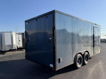 New 2026 Diamond Cargo 8.5 x 18' TA V-Nose Enclosed Trailer / 5 Year Warranty
