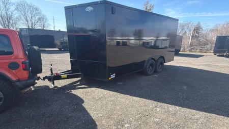 New 2026 Diamond Cargo 8.5' x 16' TA V-Nose Enclosed Trailer / 5 Year Warranty