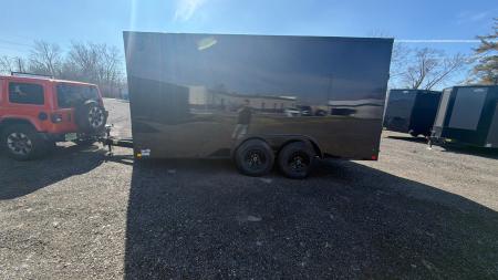 New 2026 Diamond Cargo 8.5' x 16' TA V-Nose Enclosed Trailer / 5 Year Warranty