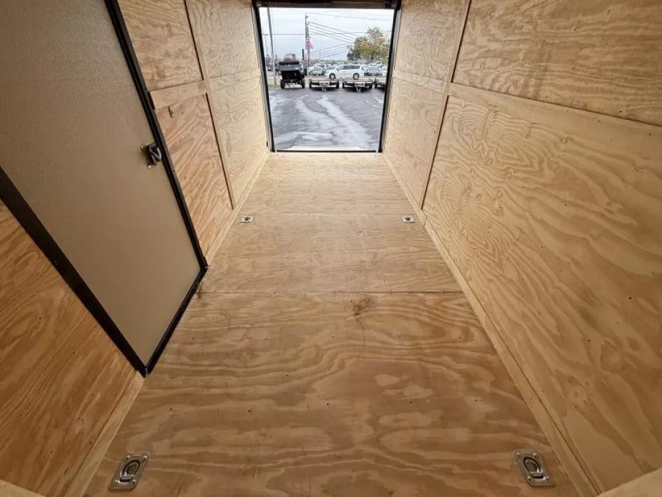 New 2026 Diamond Cargo 7' x 16' TA V-Nose Enclosed Trailer / 5 Year Warranty