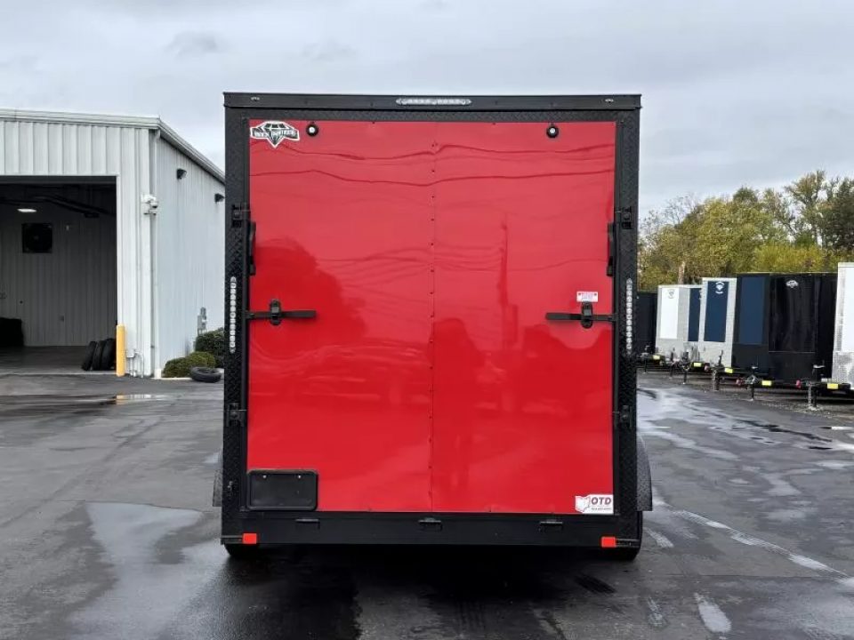 New 2026 Diamond Cargo 7' x 16' TA V-Nose Enclosed Trailer / 5 Year Warranty