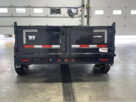 New 2026 Top Hat Trailers 7'x16' DX 14 / 2' SIDES/ 7 GAUGE METAL Dump Trailer