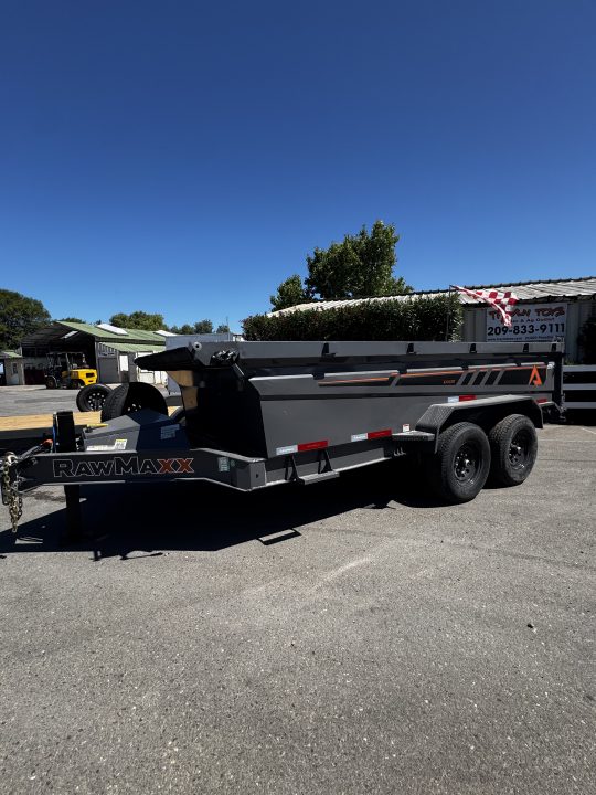 New 2026 RawMaxx DUMP-TDM Dump Trailer