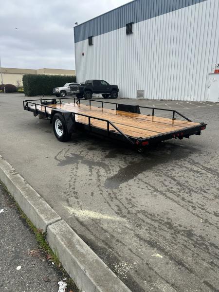 Used 2022 Custom Built 7 X 20 Equipment Trailer