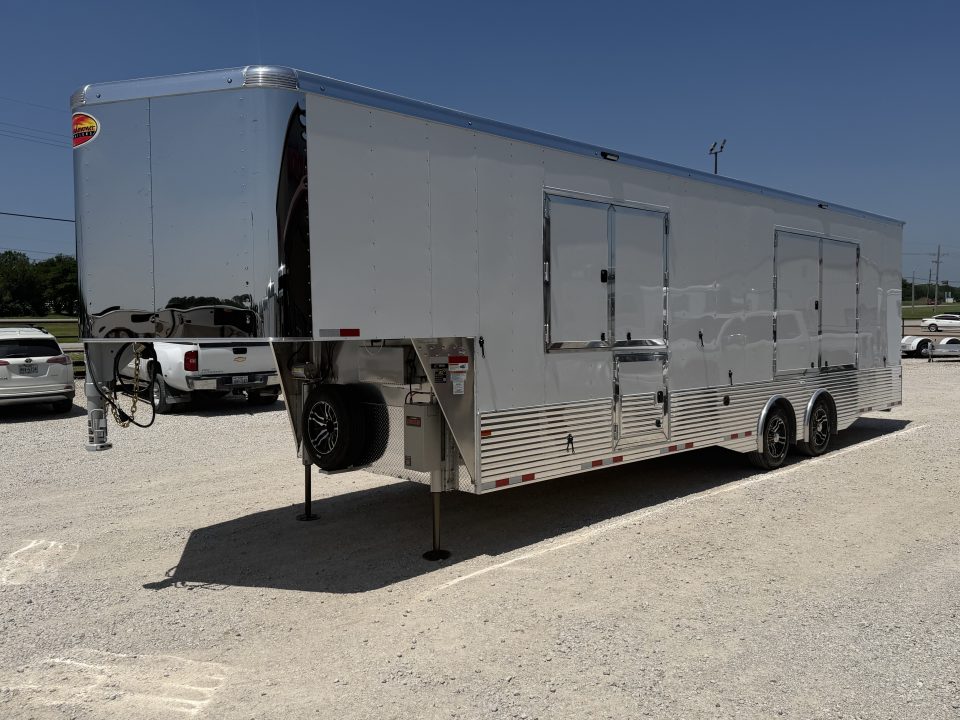 New 2027 Sundowner 2 Car Wedge 30' Gooseneck Car Hauler