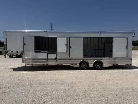 New 2027 Sundowner 2 Car Wedge 30' Gooseneck Car Hauler