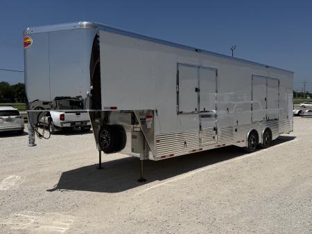 New 2027 Sundowner 2 Car Wedge 30' Gooseneck Car Hauler