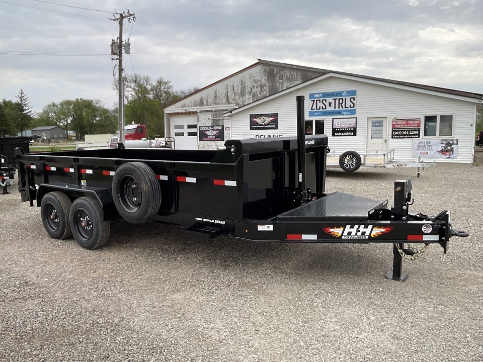 New 2026 H&H Trailers H-BTL16-176 Dump Trailer