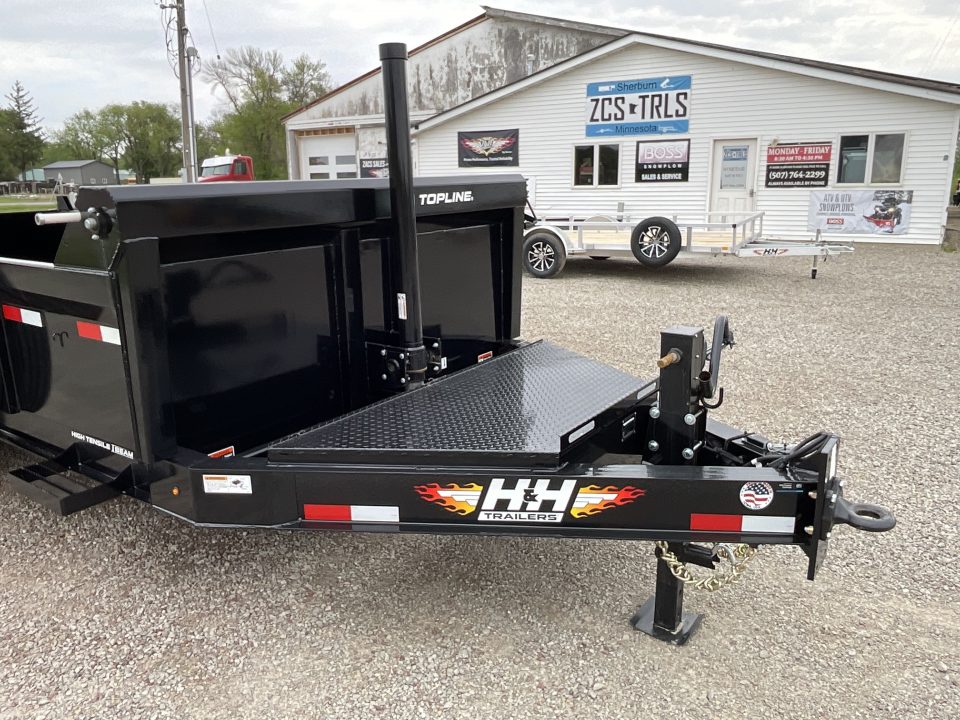 New 2026 H&H Trailers H-BTL16-176 Dump Trailer