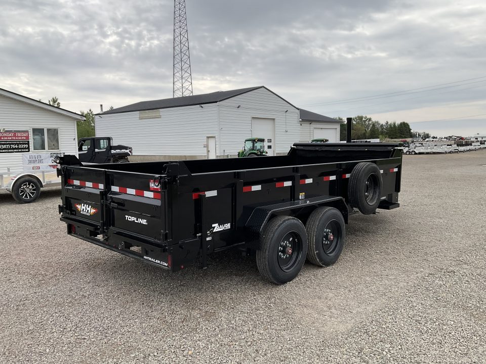 New 2026 H&H Trailers H-BTL16-176 Dump Trailer