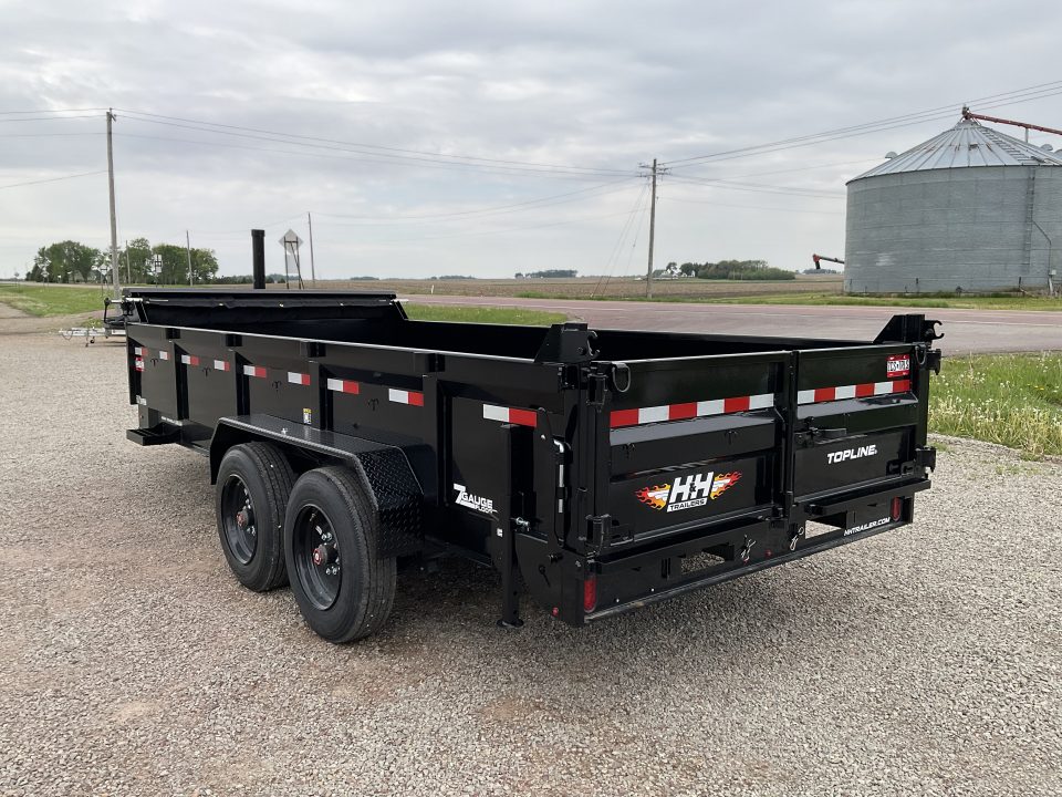 New 2026 H&H Trailers H-BTL16-176 Dump Trailer