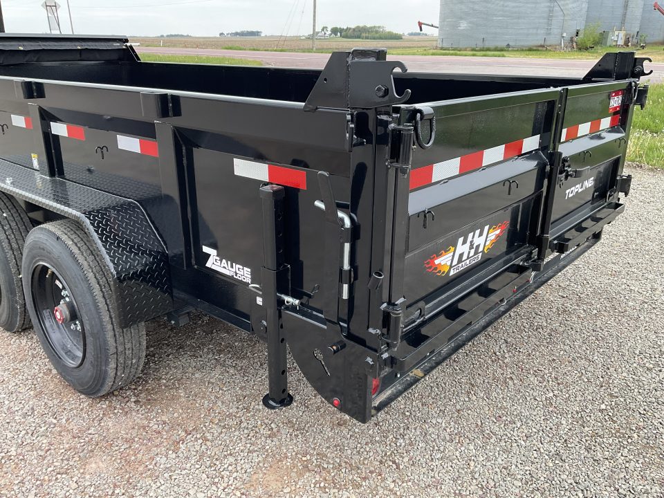 New 2026 H&H Trailers H-BTL16-176 Dump Trailer