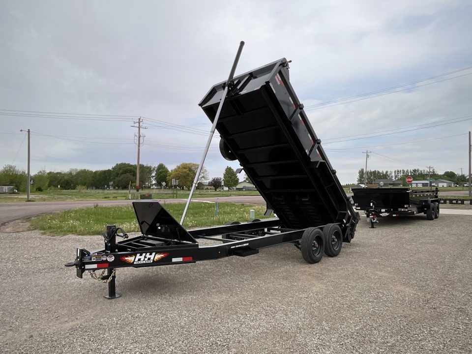 New 2026 H&H Trailers H-BTL16-176 Dump Trailer