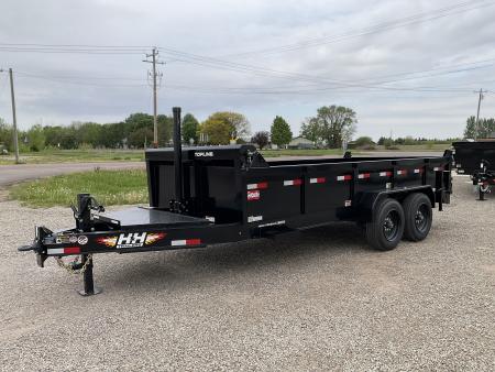 New 2026 H&H Trailers H-BTL16-176 Dump Trailer