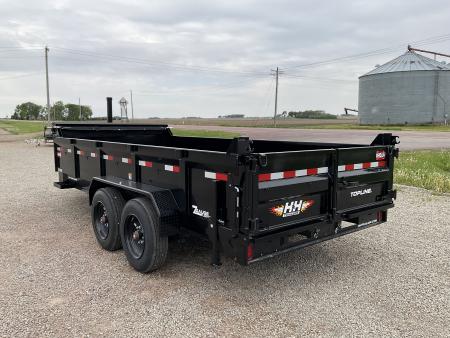 New 2026 H&H Trailers H-BTL16-176 Dump Trailer