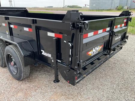 New 2026 H&H Trailers H-BTL16-176 Dump Trailer