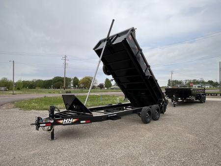 New 2026 H&H Trailers H-BTL16-176 Dump Trailer