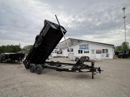 New 2026 H&H Trailers H-BTL16-176 Dump Trailer