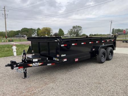 New 2026 H&H Trailers H8316DBW-B-140 Dump Trailer