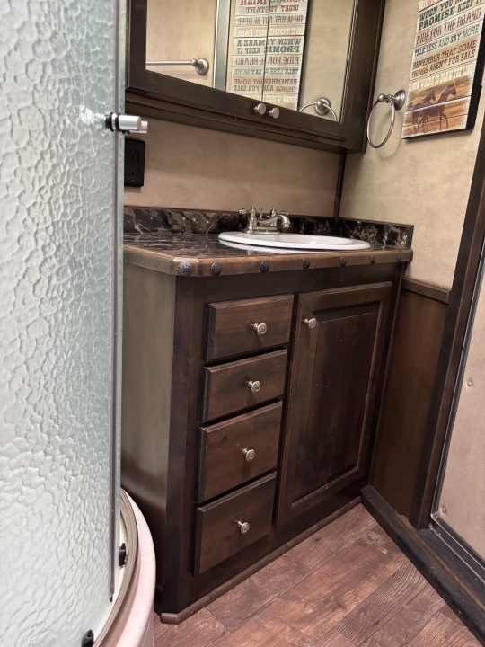 Used 2016 Cimarron Trailers 3H LQ Horse Trailer