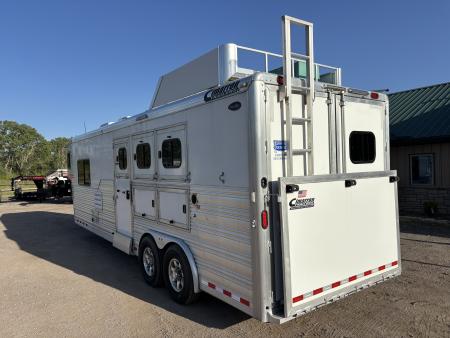 Used 2016 Cimarron Trailers 3H LQ Horse Trailer