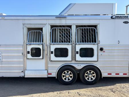 Used 2016 Cimarron Trailers 3H LQ Horse Trailer