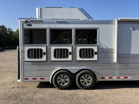 Used 2016 Cimarron Trailers 3H LQ Horse Trailer
