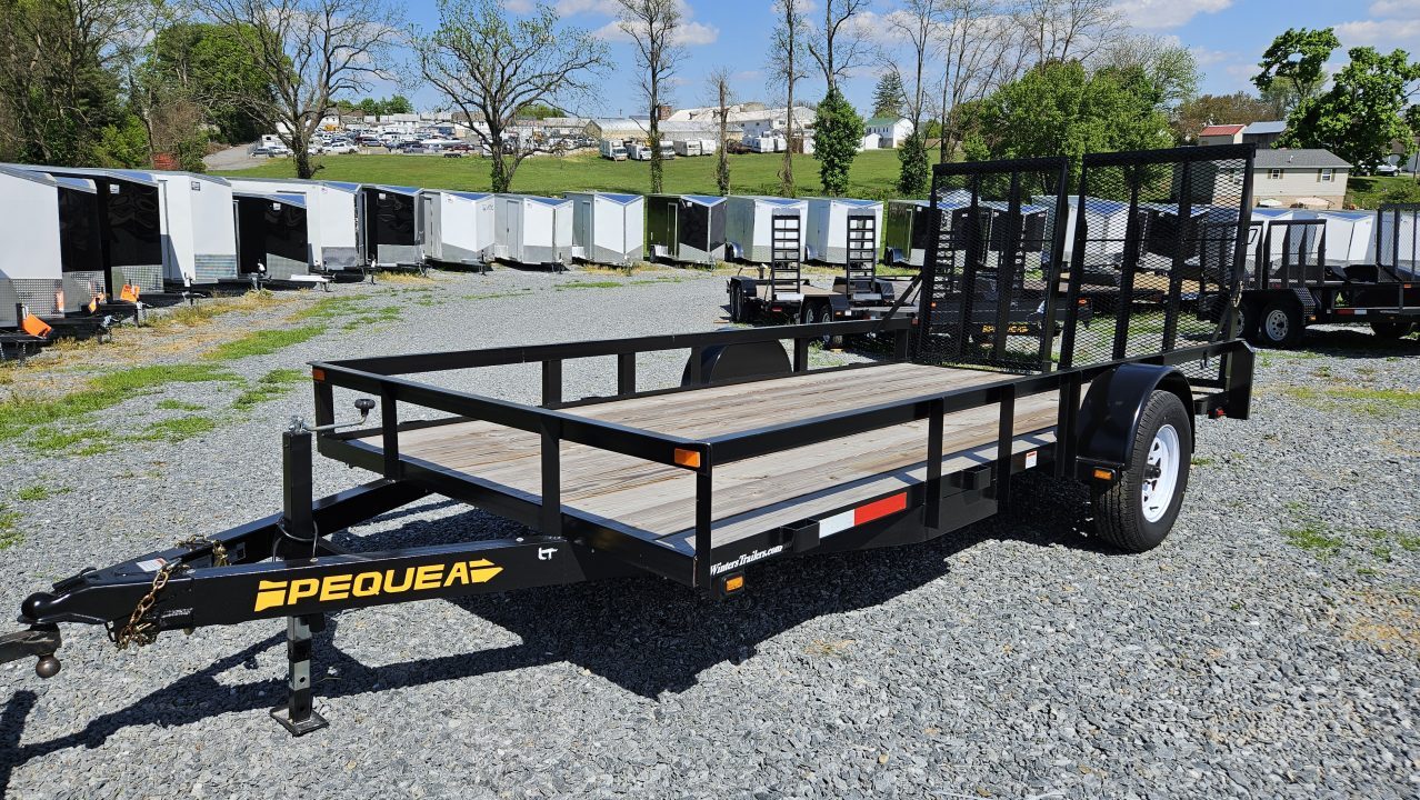 New 2026 Pequea Trailers 80x14SA Utility Trailer