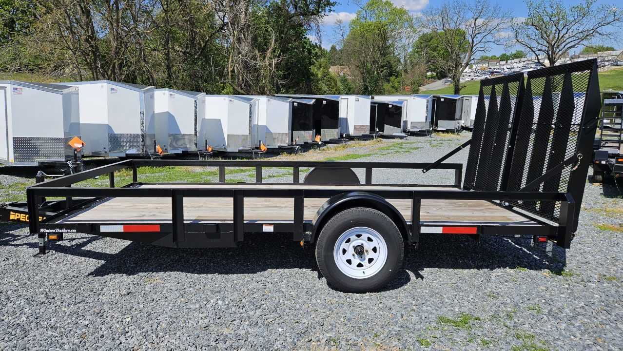 New 2026 Pequea Trailers 80x14SA Utility Trailer