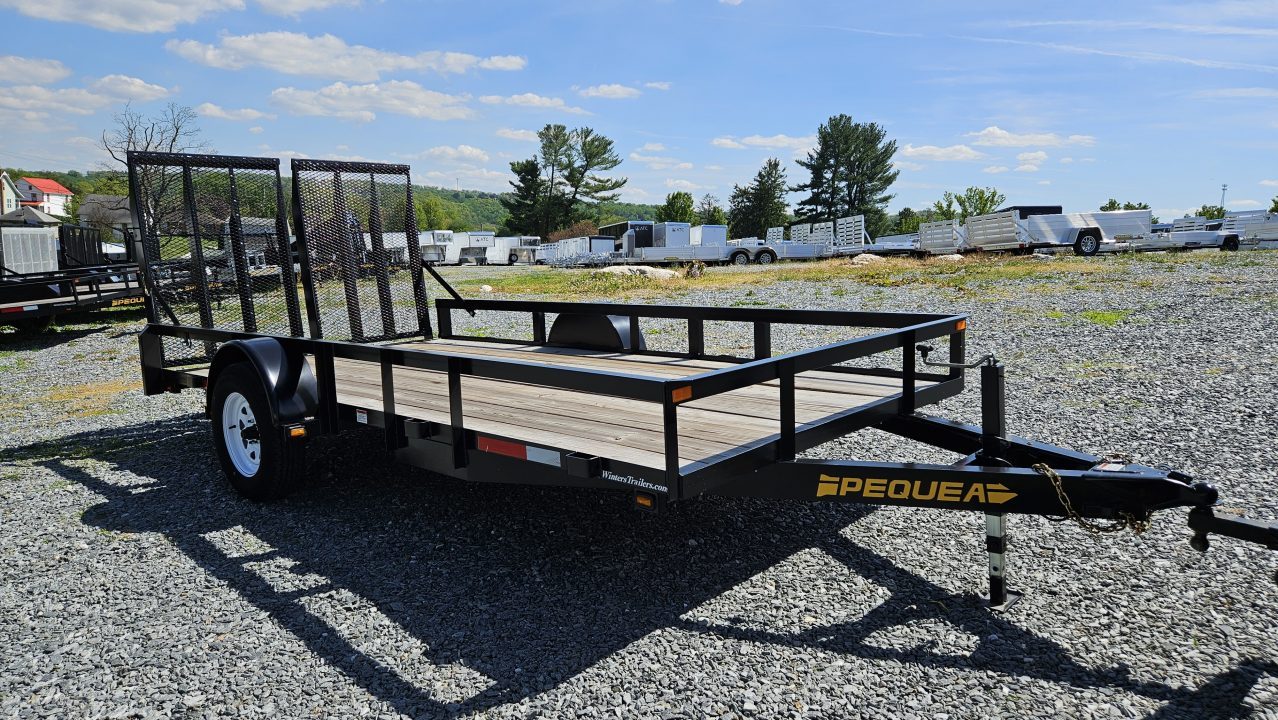 New 2026 Pequea Trailers 80x14SA Utility Trailer