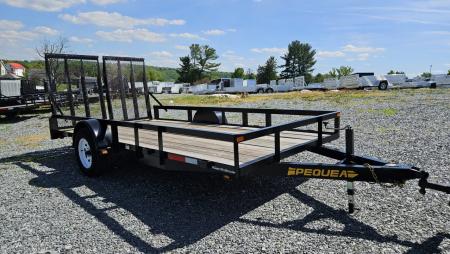 New 2026 Pequea Trailers 80x14SA Utility Trailer