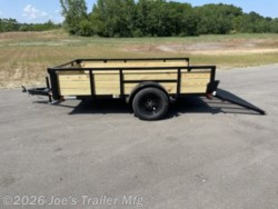 New 2025 H&H Trailers H7610WS-030 Utility Trailer