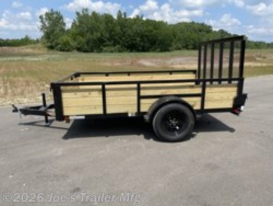 New 2025 H&H Trailers H7610WS-030 Utility Trailer