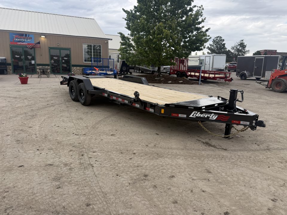 New 2026 Liberty Industries LE14K 7X19+3B8 Flatbed Trailer