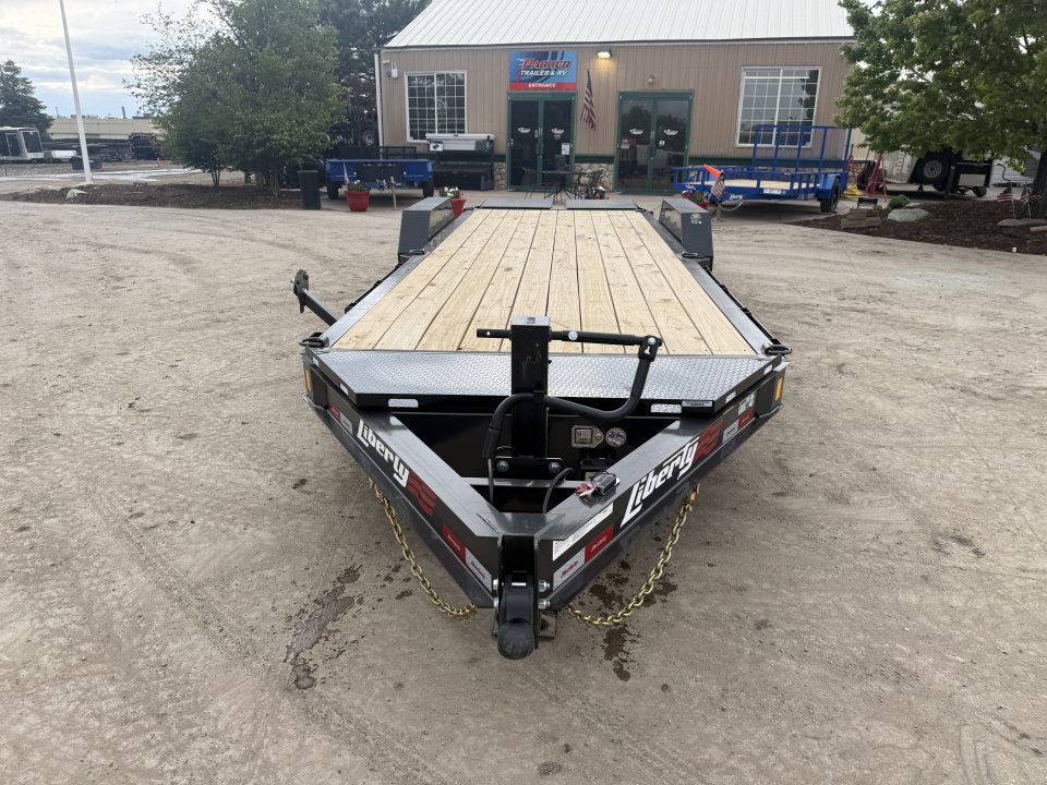 New 2026 Liberty Industries LE14K 7X19+3B8 Flatbed Trailer