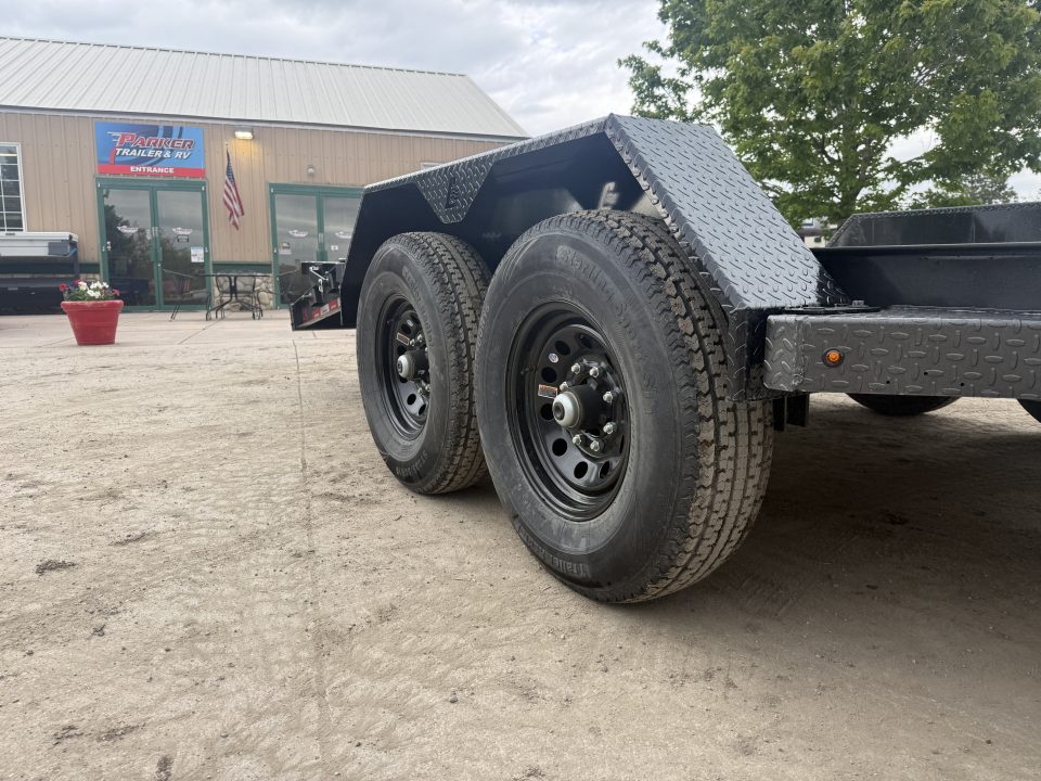 New 2026 Liberty Industries LE14K 7X19+3B8 Flatbed Trailer