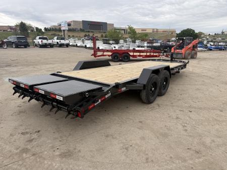 New 2026 Liberty Industries LE14K 7X19+3B8 Flatbed Trailer