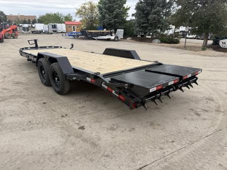 New 2026 Liberty Industries LE14K 7X19+3B8 Flatbed Trailer