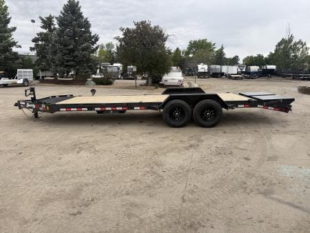 New 2026 Liberty Industries LE14K 7X19+3B8 Flatbed Trailer