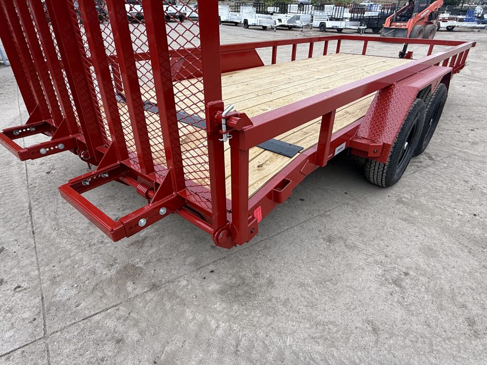 New 2025 Liberty Industries LU10K 7X16+2C5 Utility Trailer