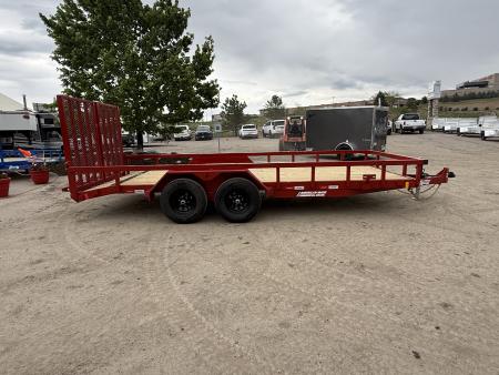New 2025 Liberty Industries LU10K 7X16+2C5 Utility Trailer