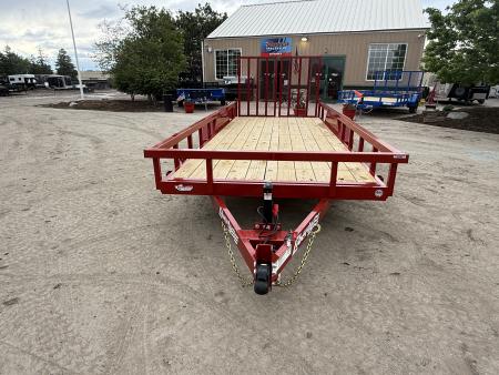 New 2025 Liberty Industries LU10K 7X16+2C5 Utility Trailer