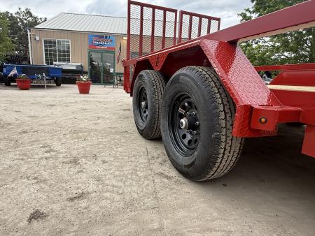 New 2025 Liberty Industries LU10K 7X16+2C5 Utility Trailer
