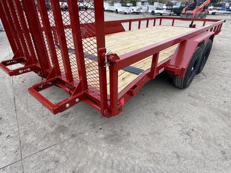New 2025 Liberty Industries LU10K 7X16+2C5 Utility Trailer